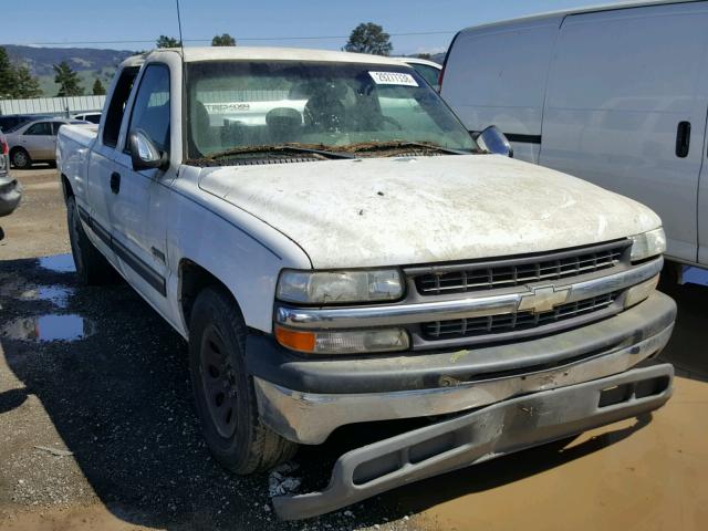 2GCEC19T211118122 - 2001 CHEVROLET SILVERADO WHITE photo 1