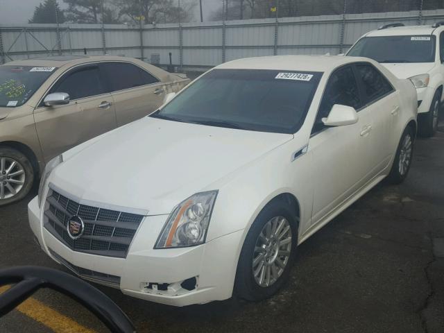 1G6DA5EY3B0164147 - 2011 CADILLAC CTS WHITE photo 2