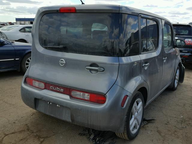 JN8AZ28R19T114419 - 2009 NISSAN CUBE BASE GRAY photo 4