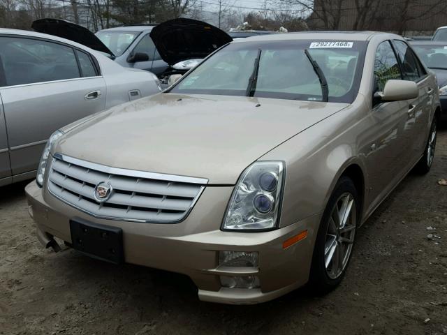 1G6DW677760146879 - 2006 CADILLAC STS TAN photo 2