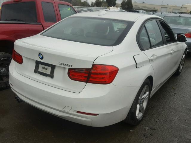 WBA3C1C50DF440009 - 2013 BMW 328 I SULE WHITE photo 4