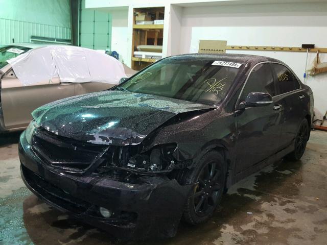 JH4CL96938C013512 - 2008 ACURA TSX BLACK photo 2