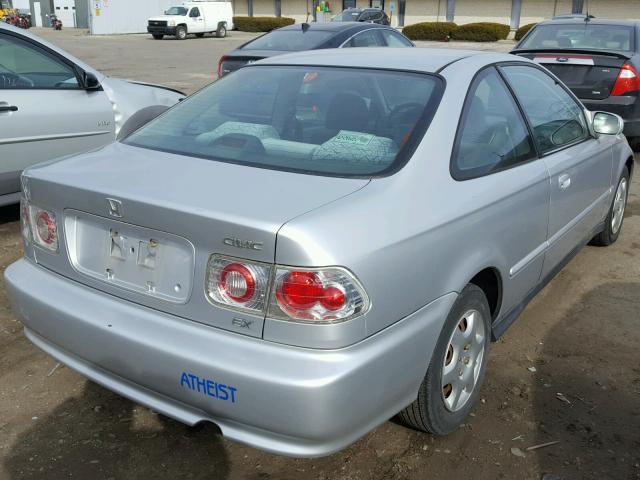 1HGEJ8240XL012211 - 1999 HONDA CIVIC EX Gümüş foto 4