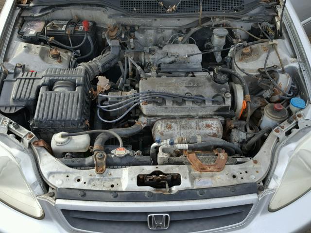 1HGEJ8240XL012211 - 1999 HONDA CIVIC EX SILVER photo 7