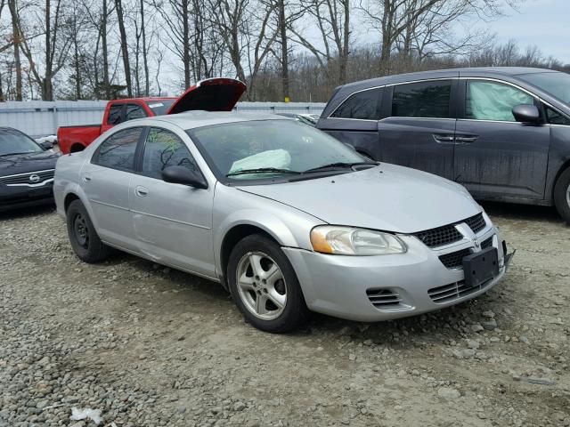 1B3EL46JX5N508816 - 2005 DODGE STRATUS SX SILVER photo 1