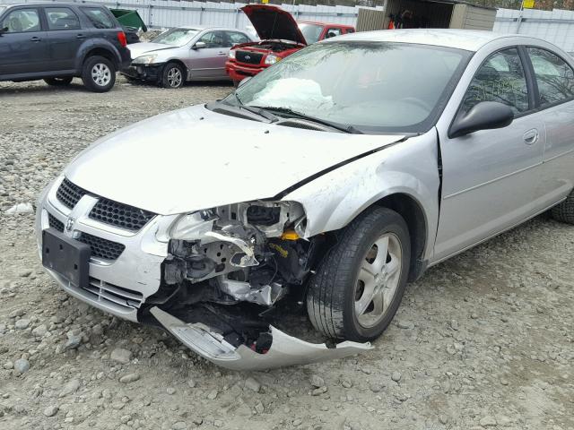 1B3EL46JX5N508816 - 2005 DODGE STRATUS SX SILVER photo 9