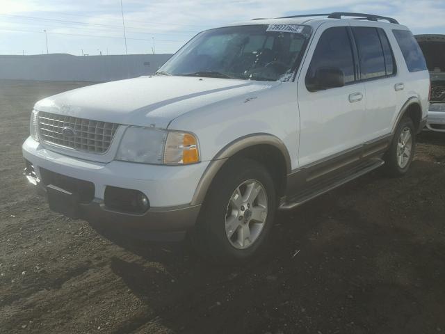 1FMZU74W23ZB44390 - 2003 FORD EXPLORER E WHITE photo 2