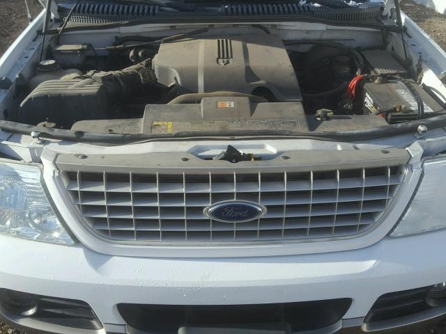 1FMZU74W23ZB44390 - 2003 FORD EXPLORER E WHITE photo 7