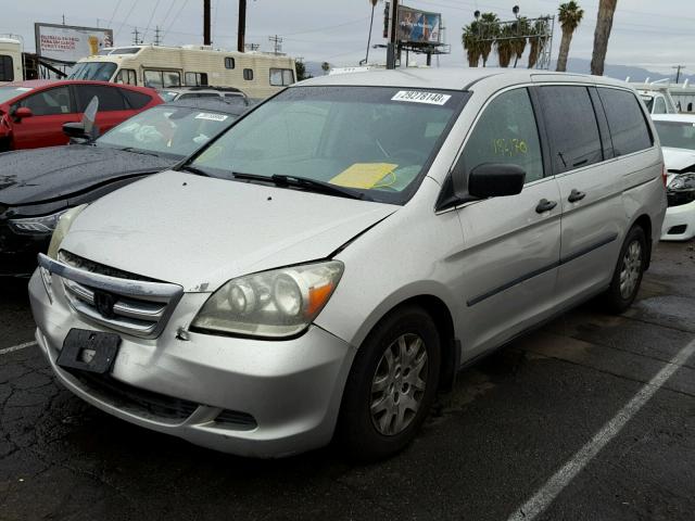 5FNRL38286B099473 - 2006 HONDA ODYSSEY LX BEIGE photo 2