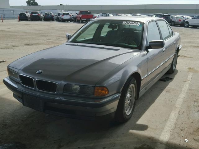 WBAGJ8329WDM23343 - 1998 BMW 740 IL TAN photo 2