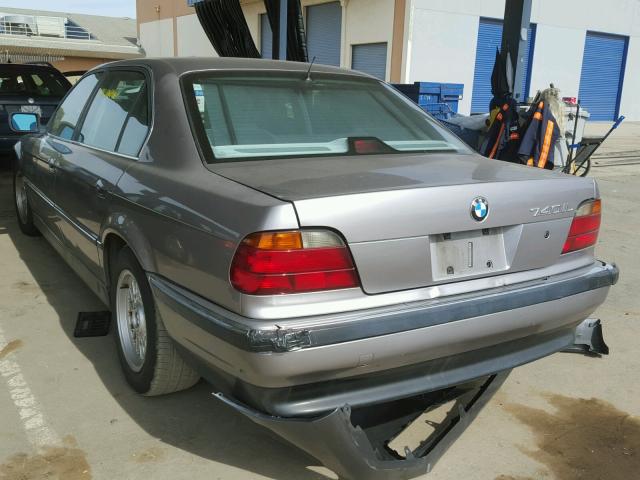 WBAGJ8329WDM23343 - 1998 BMW 740 IL TAN photo 3