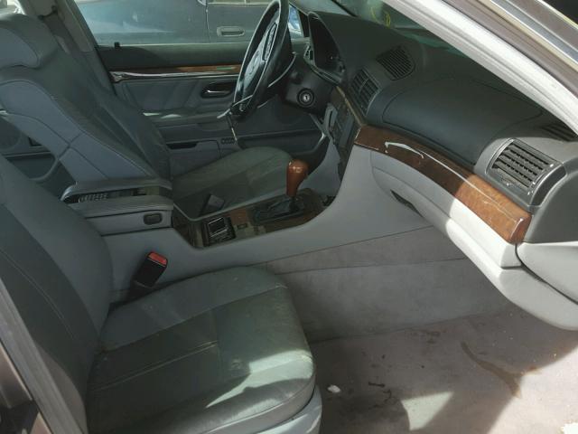 WBAGJ8329WDM23343 - 1998 BMW 740 IL TAN photo 5