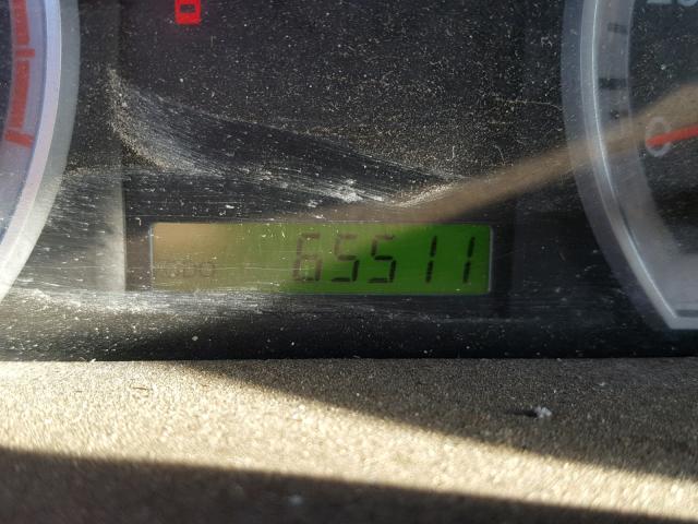 KL1TD5DE5AB107238 - 2010 CHEVROLET AVEO LS WHITE photo 8