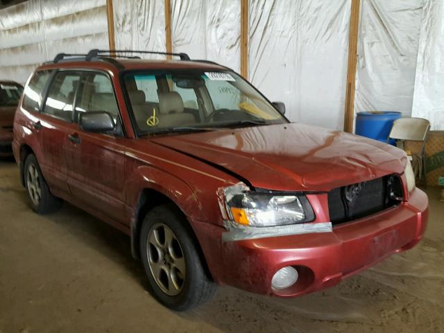 JF1SG65693H702320 - 2003 SUBARU FORESTER 2 MAROON photo 1