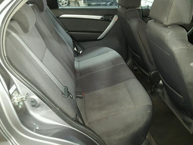 KL1TD5DE2AB119296 - 2010 CHEVROLET AVEO LS 灰色 照片 6