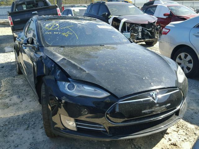 5YJSA1DP0DFP04290 - 2013 TESLA MODEL S BLACK photo 1