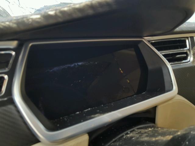 5YJSA1DP0DFP04290 - 2013 TESLA MODEL S BLACK photo 8