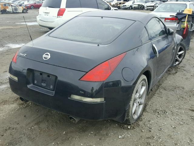 JN1AZ34E64T061135 - 2004 NISSAN 350Z COUPE BLACK photo 4