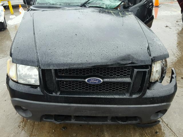 1FMZU77K15UB77535 - 2005 FORD EXPLORER S BLACK photo 7