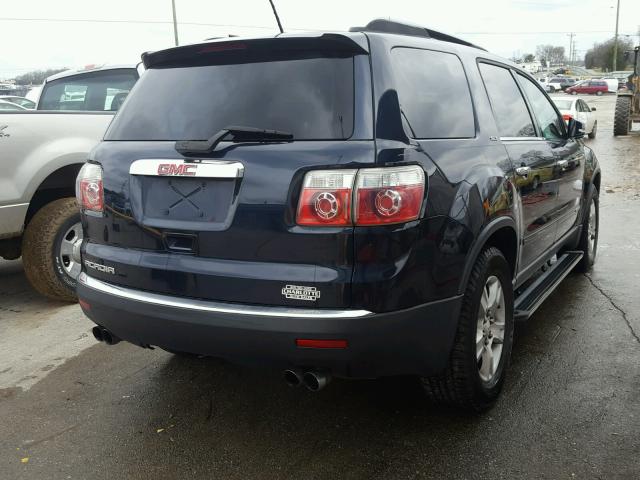 1GKER23717J147534 - 2007 GMC ACADIA SLT ლურჯი ფოტო 4