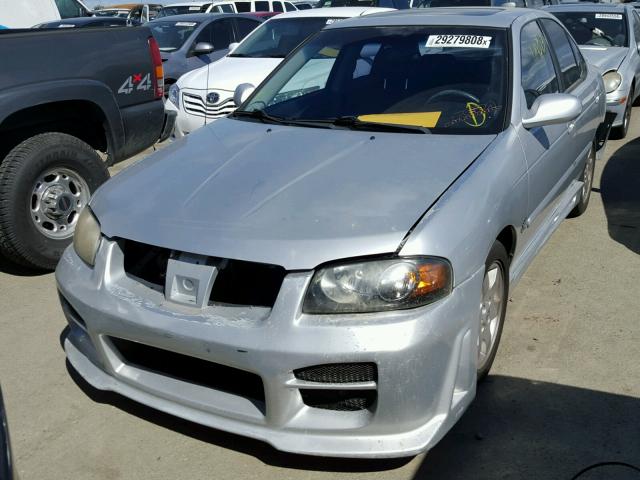 3N1AB51D26L456075 - 2006 NISSAN SENTRA SE- SILVER photo 2