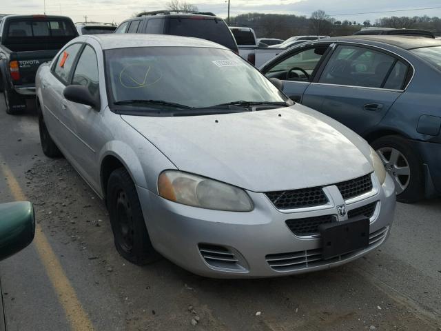 1B3EL46T75N604968 - 2005 DODGE STRATUS SX SILVER photo 1