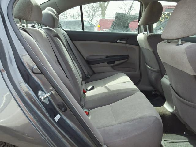 1HGCP26428A012110 - 2008 HONDA ACCORD LXP GRAY photo 6