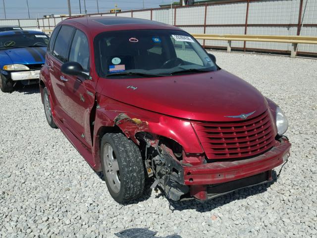 3C8FY68BX2T216745 - 2002 CHRYSLER PT CRUISER RED photo 1