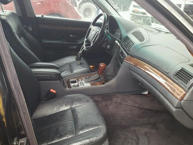 WBAGJ8328VDL44907 - 1997 BMW 740 IL BLACK photo 5