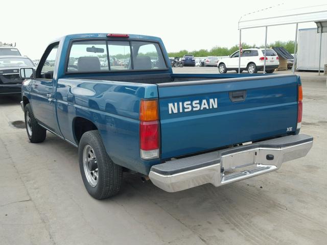 1N6SD11S4SC350118 - 1995 NISSAN TRUCK E/XE GREEN photo 3