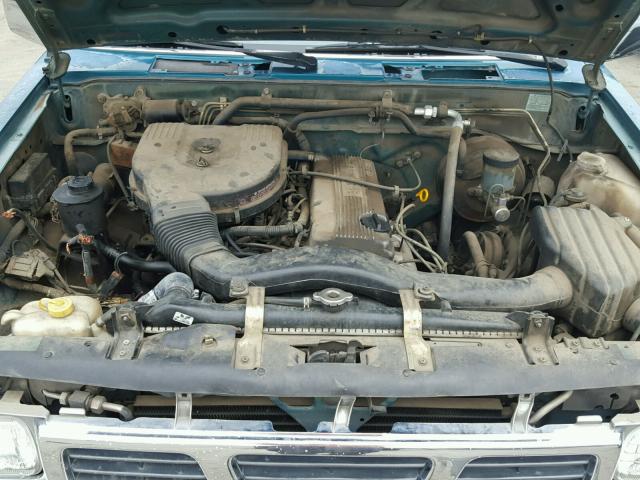 1N6SD11S4SC350118 - 1995 NISSAN TRUCK E/XE GREEN photo 7