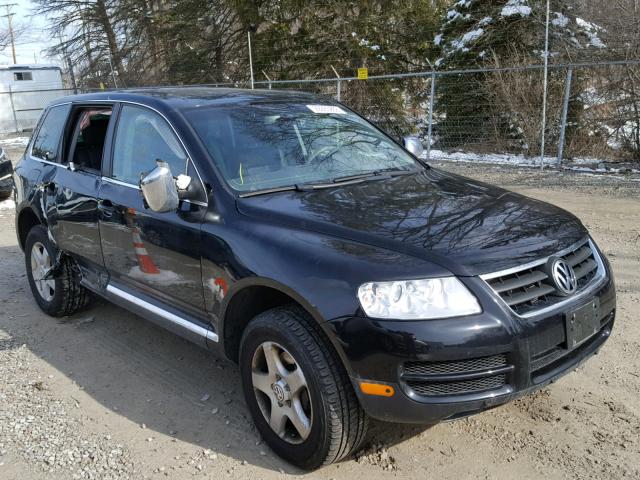 WVGZE77L97D000899 - 2007 VOLKSWAGEN TOUAREG V6 BLACK photo 1