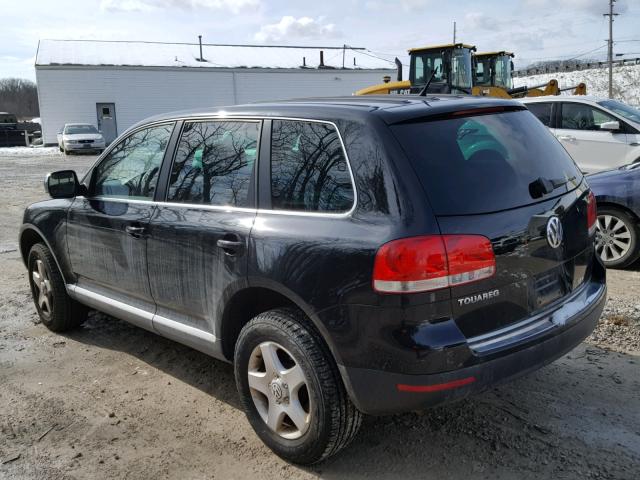 WVGZE77L97D000899 - 2007 VOLKSWAGEN TOUAREG V6 BLACK photo 3