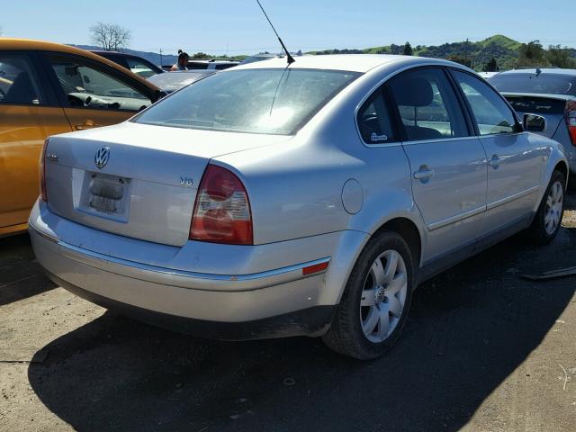 WVWRH63B63P180578 - 2003 VOLKSWAGEN PASSAT GLX 银色 照片 4