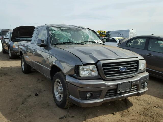 1FTYR14U27PA34597 - 2007 FORD RANGER SUP GRAY photo 1