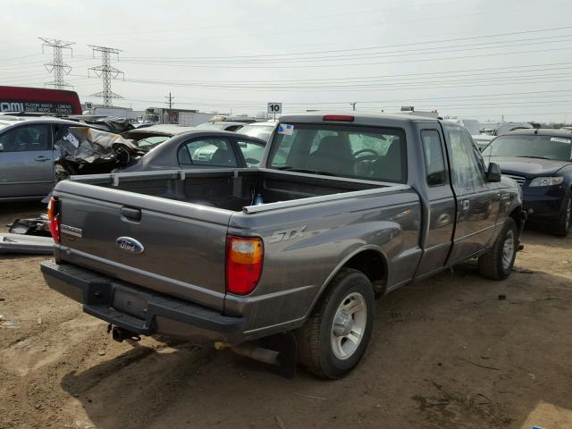 1FTYR14U27PA34597 - 2007 FORD RANGER SUP GRAY photo 4