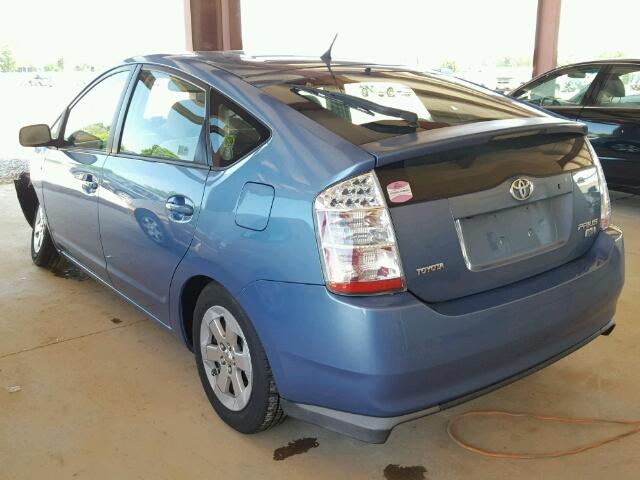 JTDKB20U897848570 - 2009 TOYOTA PRIUS BLUE photo 3