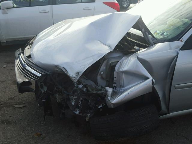 1G1NE52J73M685534 - 2003 CHEVROLET MALIBU LS ვერცხლისფერი ფოტო 9