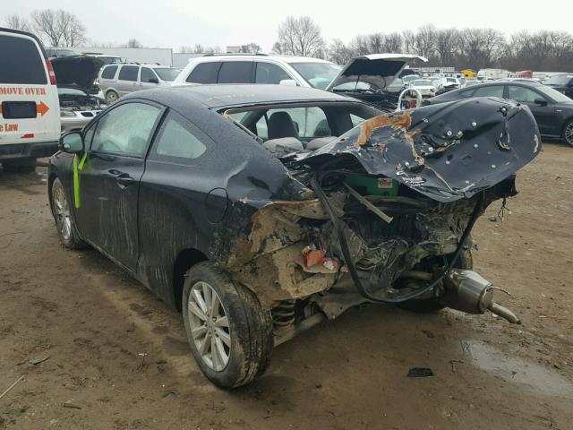 2HGFG3B18CH540291 - 2012 HONDA CIVIC EXL შავი ფოტო 3
