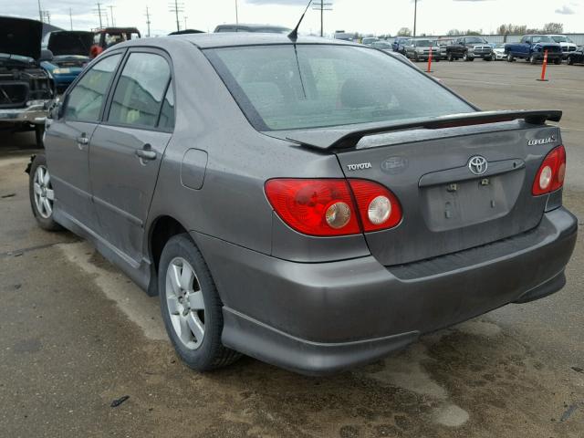 1NXBR32E56Z697087 - 2006 TOYOTA COROLLA CE CHARCOAL photo 3