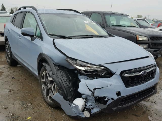 JF2GTAJC1J8269634 - 2018 SUBARU CROSSTREK BLUE photo 1