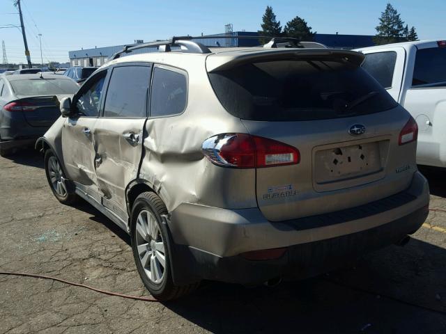 4S4WX93D684419642 - 2008 SUBARU TRIBECA LI TAN photo 3