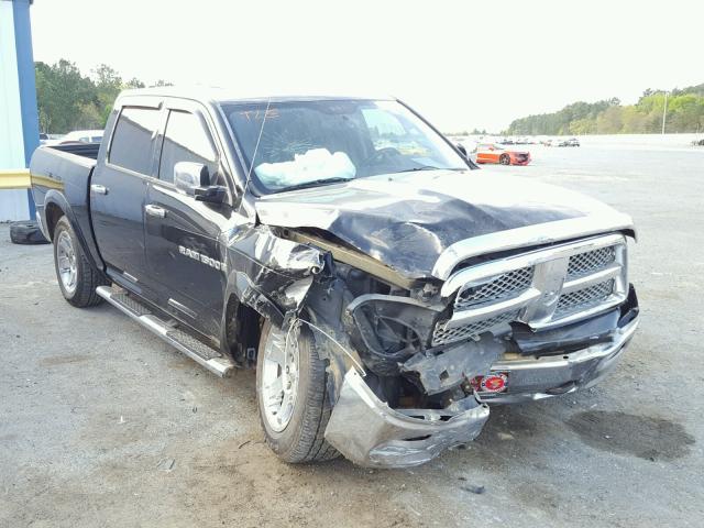 1C6RD7NT8CS247872 - 2012 DODGE RAM 1500 L BLACK photo 1