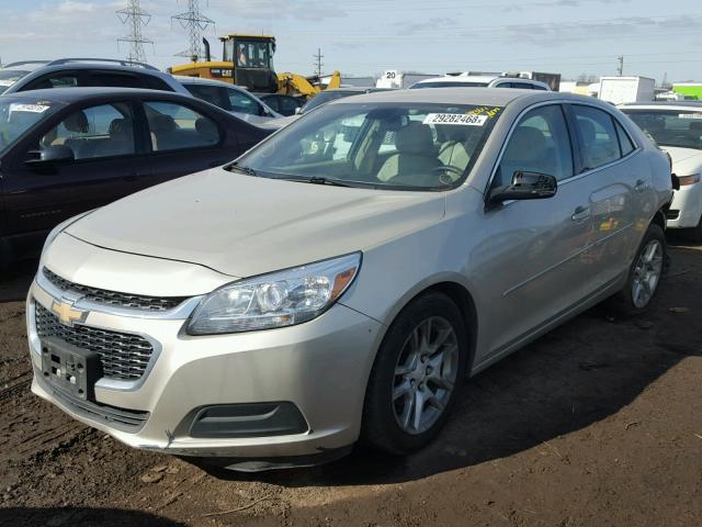 1G11C5SL2FF240701 - 2015 CHEVROLET MALIBU 1LT TAN photo 2