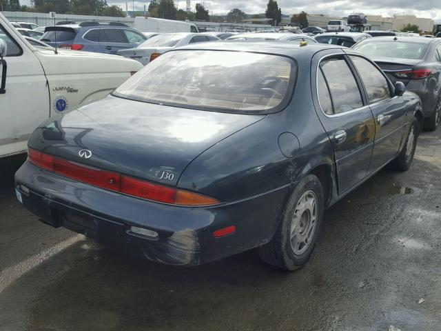 JNKAY21D8SM218126 - 1995 INFINITI J30 GREEN photo 4