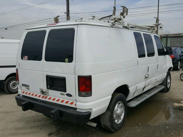 1FTNE2EW6BDA57413 - 2011 FORD ECONOLINE WHITE photo 4