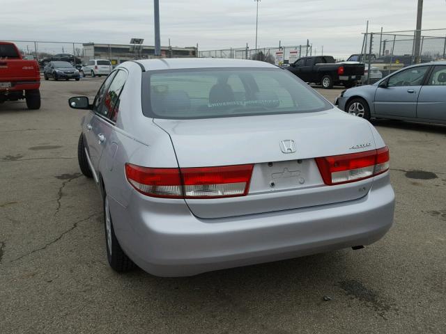 1HGCM56393A044739 - 2003 HONDA ACCORD LX SILVER photo 3