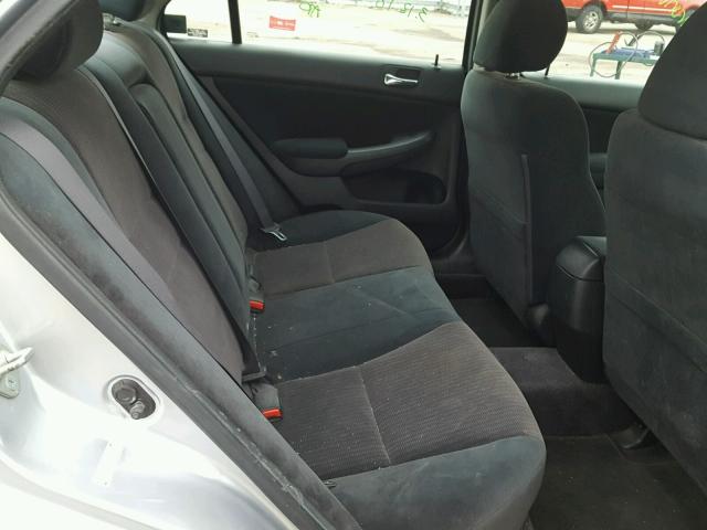 1HGCM56393A044739 - 2003 HONDA ACCORD LX SILVER photo 6