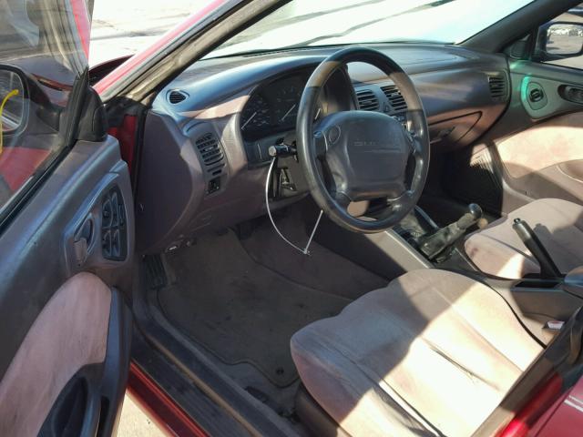 4S3BK6359S6352863 - 1995 SUBARU LEGACY L/O RED photo 9