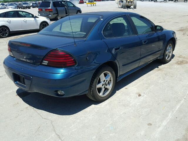 1G2NF52F03C174581 - 2003 PONTIAC GRAND AM S GREEN photo 4